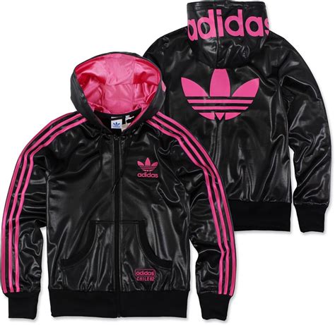 adidas jacke damen schwarz pink|Women's Pink Jackets .